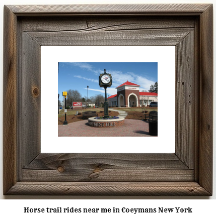 horse trail rides near me in Coeymans, New York